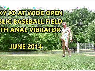 Baseball Public Jackoff With Ass Vibrator June 2014 free video