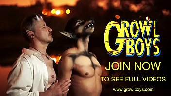 Growlboys - Monster Bareback Inseminates Boy Cub With Big Black Cock free video