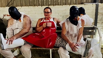 Dominatrix Mistress April - The Milking Barn free video