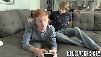 Smooth Twink Buds Swap Video Games For Barebacking free video