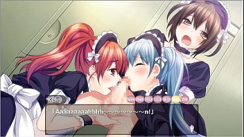 Otomaid Aoi Harem Route Scene #7 (Part 6) free video