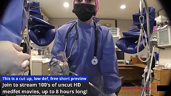 You Undergo 'The Procedure' At Doctor Tampa, Nurse Jewel & Nurse Stacy Shepards Gloved Hands @Girlsgonegyno.com free video