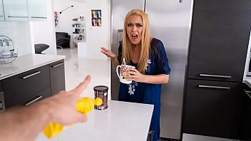 Stepson Pranks And Fucks His Hot Step Mom - Honey Blossom free video