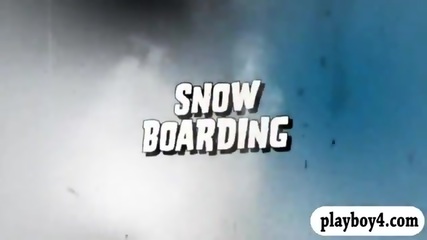 Babes Hit The Water For Surfing And The Snow For Boarding free video