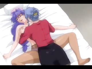Horny Female Doctor Fucking Her Cute Nurse - Anime Hentai free video